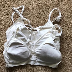 Anemone Bralette. 3 pieces

White